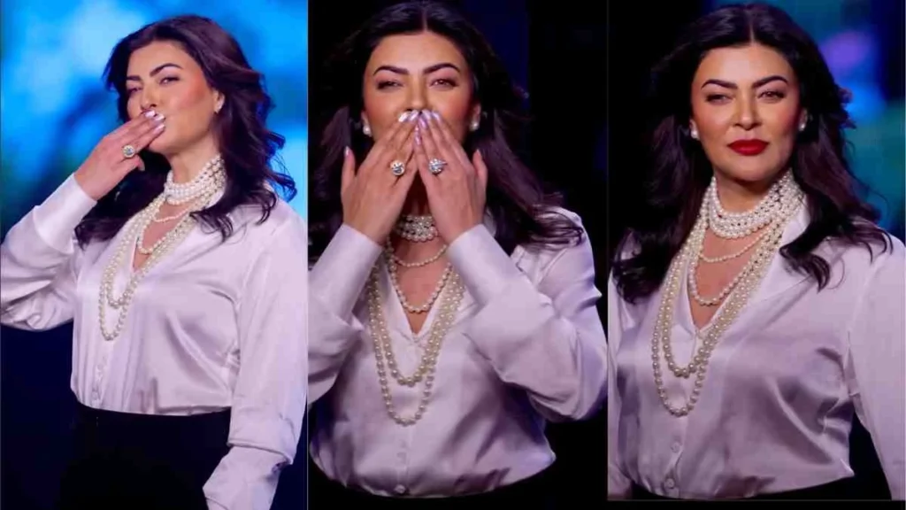 Rohman Shawl Sushmita Sen