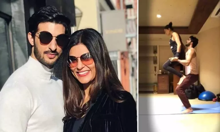 Rohman Shawl Sushmita Sen