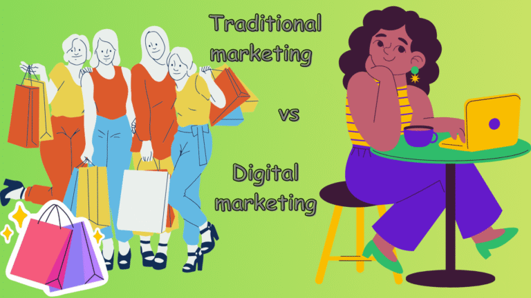 Traditional marketing vs Digital marketing
